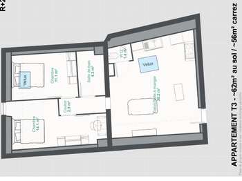 Vente appartement 3 pièces Vente appartement 3 pièces