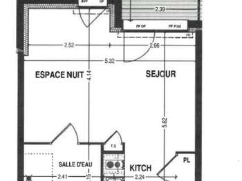 Vente appartement 1 pièce
