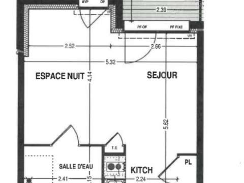 Vente appartement 1 pièce