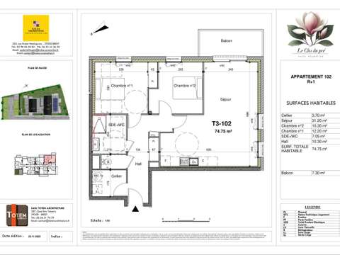 Vente appartement 3 pièces Guilers 29