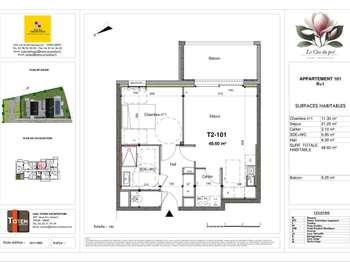 Vente appartement 2 pièces Guilers 29