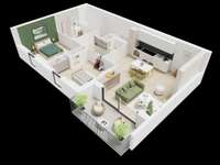 Vente appartement 3 pièces