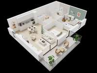 Vente appartement 3 pièces