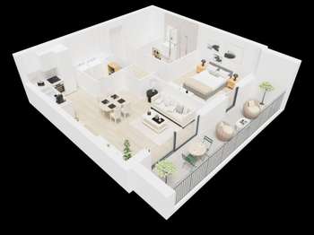 Vente appartement 2 pièces