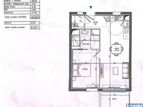 Vente appartement 2 pièces Vente appartement 2 pièces