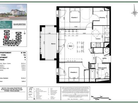 Vente appartement 3 pièces