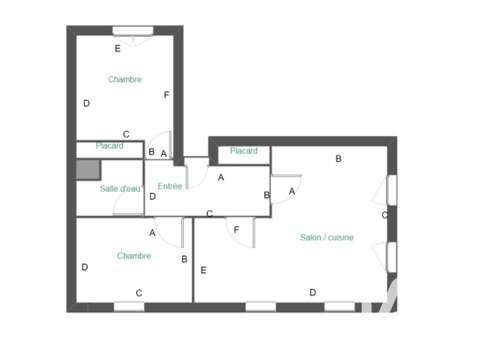 Vente appartement 3 pièces Vente appartement 3 pièces