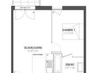 Vente appartement 2 pièces