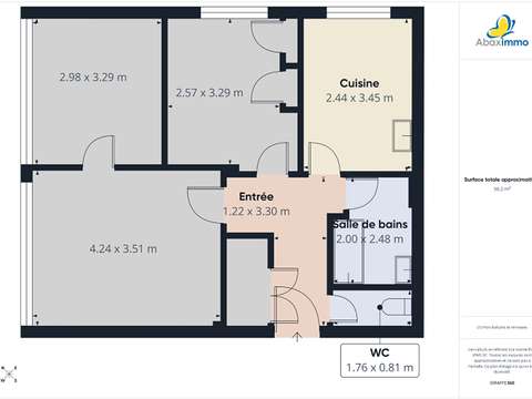 Vente appartement 3 pièces Vente appartement 3 pièces