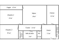 Vente appartement 3 pièces