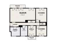 Vente appartement 4 pièces