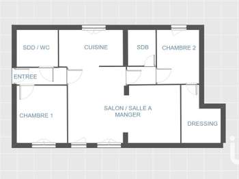 Vente appartement 3 pièces