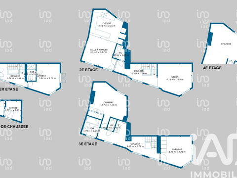 Vente appartement 6 pièces Vente appartement 6 pièces