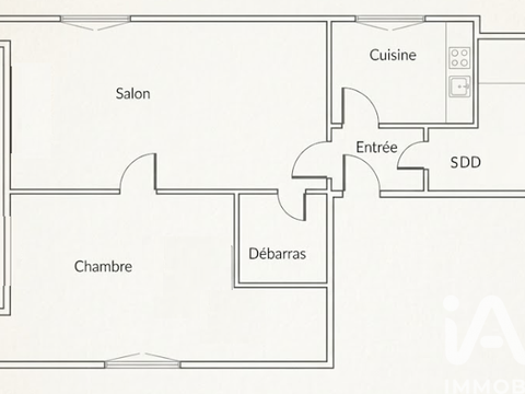 Vente appartement 2 pièces Vente appartement 2 pièces