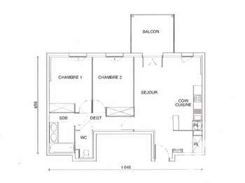 Vente appartement 3 pièces