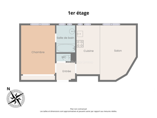 Vente appartement 2 pièces