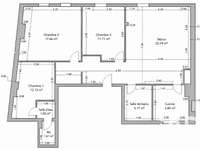 Vente appartement 4 pièces