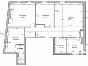 Vente appartement 4 pièces