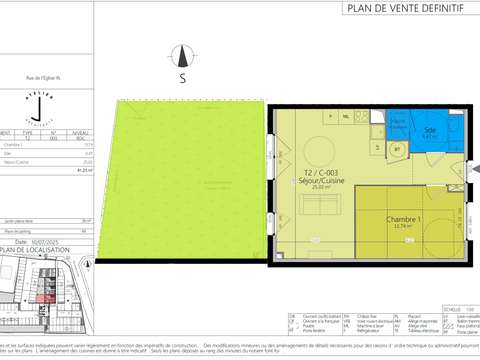 Vente appartement 2 pièces