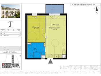 Vente appartement 2 pièces