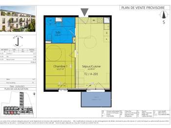Vente appartement 2 pièces Vente appartement 2 pièces