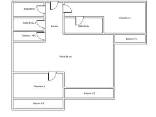 Vente appartement 3 pièces