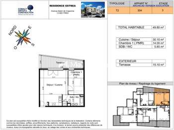 Vente appartement 2 pièces Vente appartement 2 pièces