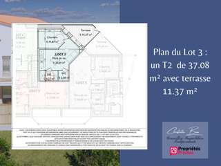 Vente appartement 2 pièces