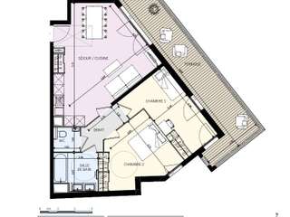 Vente appartement 3 pièces