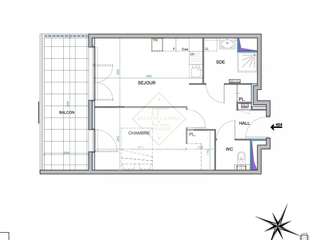 Vente appartement 2 pièces