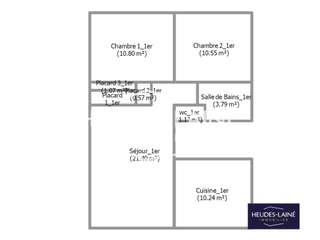 Vente appartement 3 pièces