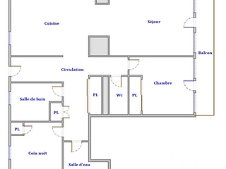 Vente appartement 3 pièces