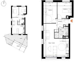 Vente appartement 3 pièces Vente appartement 3 pièces