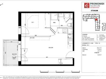 Vente Appartement 2 piècesL'Union