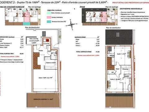 Vente appartement 3 pièces