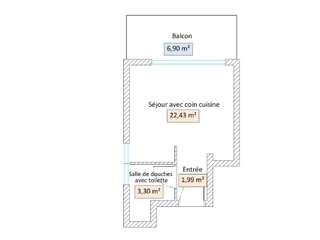 Vente appartement 1 pièce Vente appartement 1 pièce