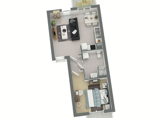 Vente appartement 2 pièces