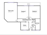 Vente appartement 3 pièces
