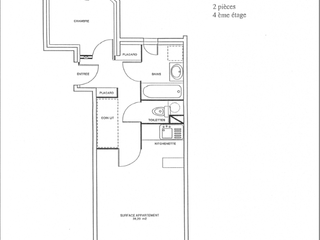 Vente appartement 2 pièces Vente appartement 2 pièces