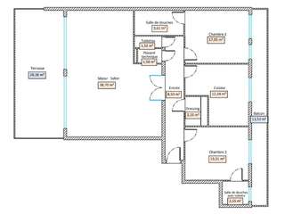 Vente appartement 4 pièces