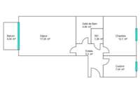 Vente appartement 2 pièces