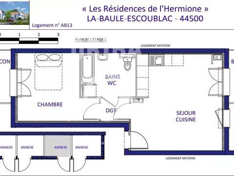Vente appartement 2 pièces