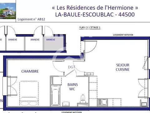 Vente appartement 2 pièces