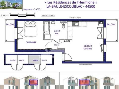 Vente appartement 2 pièces