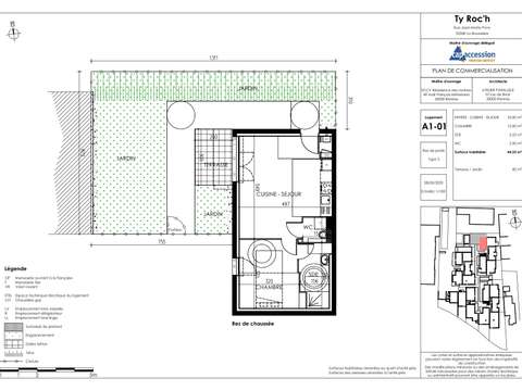 Vente appartement 2 pièces