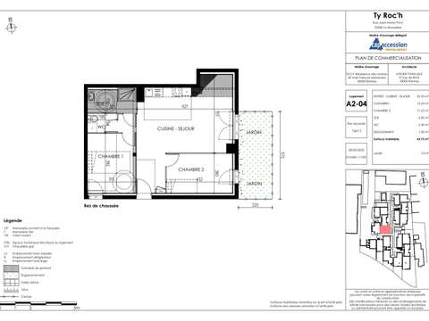 Vente appartement 3 pièces