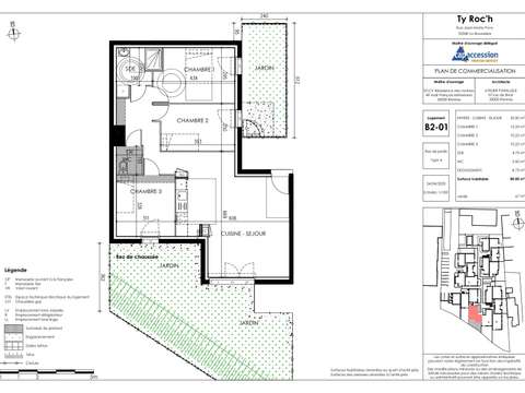 Vente appartement 4 pièces