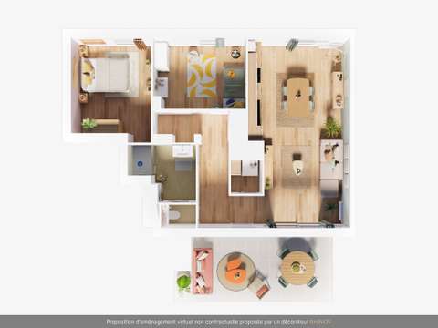 Vente appartement 3 pièces