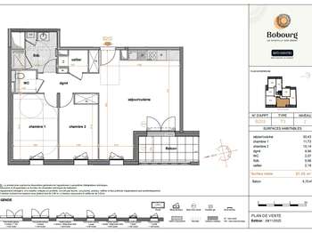 Vente appartement 3 pièces Vente appartement 3 pièces