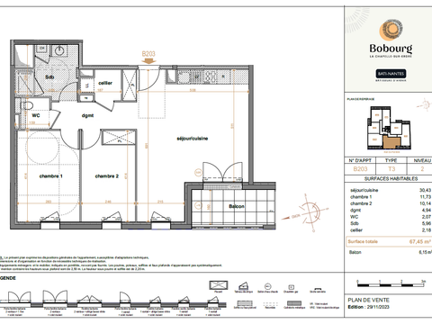 Vente appartement 3 pièces Vente appartement 3 pièces